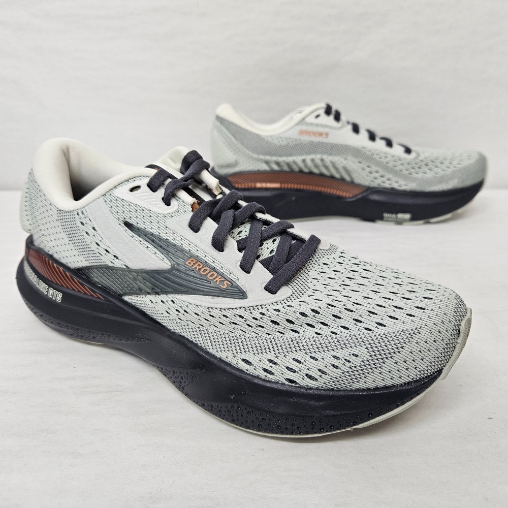 Brooks‎ Adrenaline GTS 24 Running Shoe 1204261B030 Mercury Ebony Women Size 6